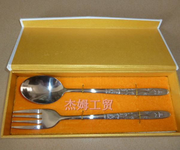 纯钛餐具2件套